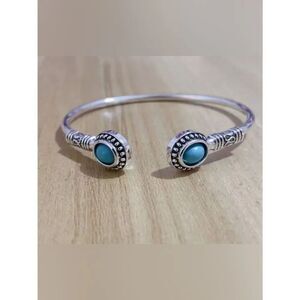 Boho stone bangle  S1332